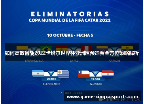 如何高效备战2022卡塔尔世界杯亚洲区预选赛全方位策略解析